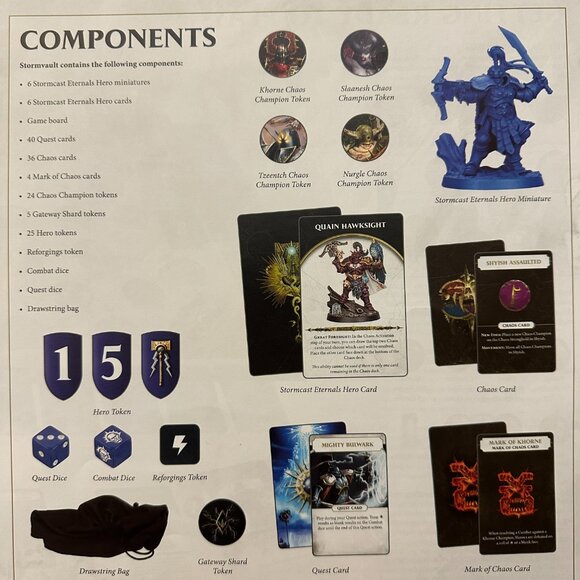 Warhammer Age of Sigmar Stormvault Board Game / 100% Complete - Picture 5 of 12